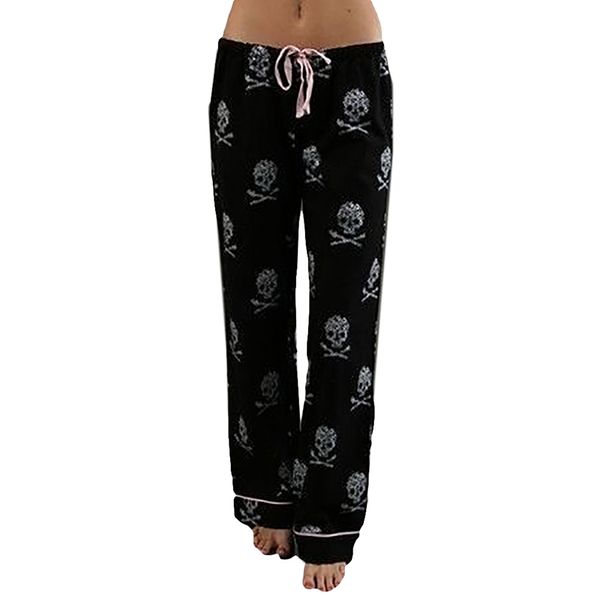 women pants casual high waist leggings trousers wide leg long pant 2019 spring summer skull printed lace up pajama pants at home, Black;white
women pants casual high waist leggings trousers wide leg long pant 2019 spring summer skull printed lace up pajama pants at home, Black;white