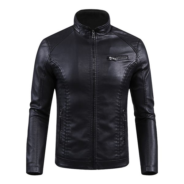 2019 men's designer fashion leather jacket spring and autumn new british wind men's thick warm leather jacket motorcycle coat size, Black
2019 men's designer fashion leather jacket spring and autumn new british wind men's thick warm leather jacket motorcycle coat size, Black