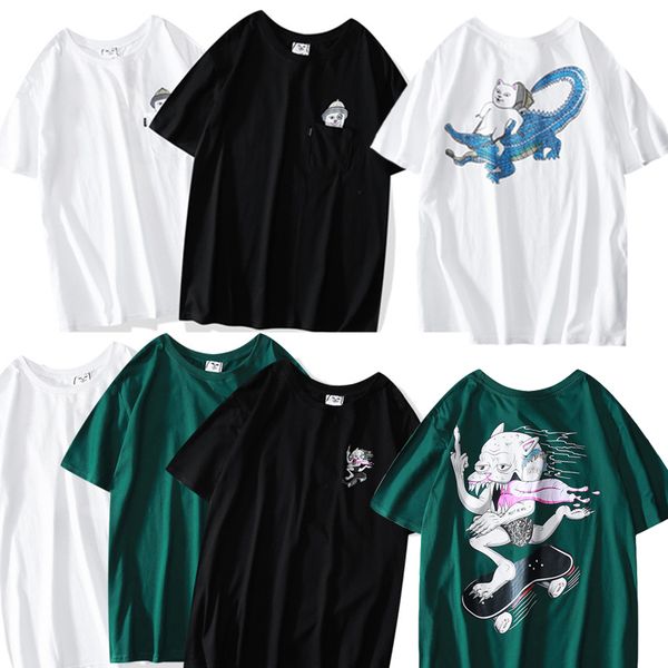 2020 new ripndip t shirts hip hop skateboard cat mens t shirts fashion men women short sleeve street skateboard tee, White;black
2020 new ripndip t shirts hip hop skateboard cat mens t shirts fashion men women short sleeve street skateboard tee, White;black