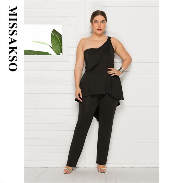 missakso casual women pleated sleeveless slash neck spaghetti strap spring summer jumpsuit female romper elegant black, Black;white
missakso casual women pleated sleeveless slash neck spaghetti strap spring summer jumpsuit female romper elegant black, Black;white