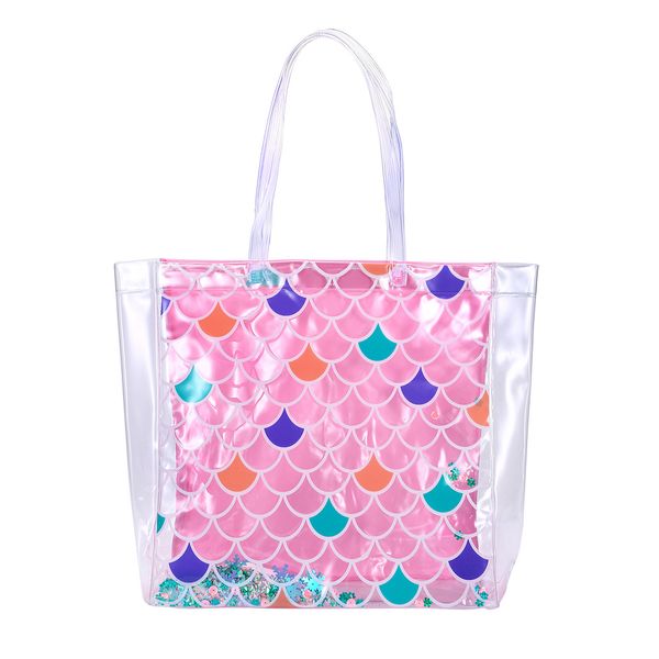 women's bag pvc waterproof transparent handbag fish scale shape sequins messenger handbags female fashion shoulder bags
women's bag pvc waterproof transparent handbag fish scale shape sequins messenger handbags female fashion shoulder bags