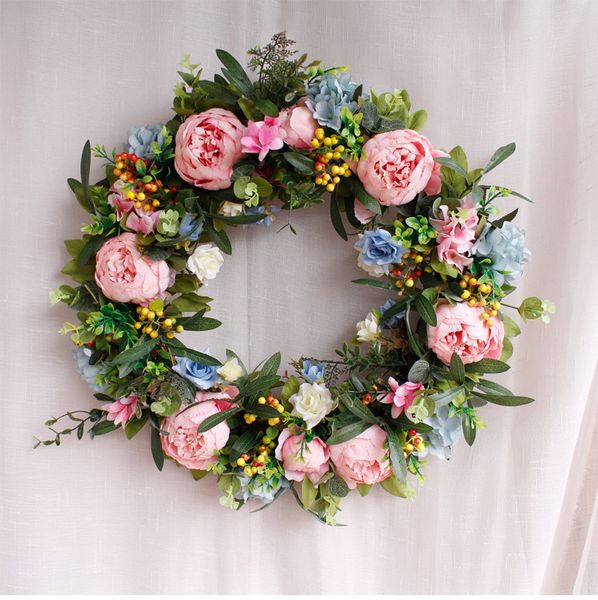 artifical penies flowers wreath front door decoration wedding wall decor berries olive leaves woodland wreath garland
artifical penies flowers wreath front door decoration wedding wall decor berries olive leaves woodland wreath garland