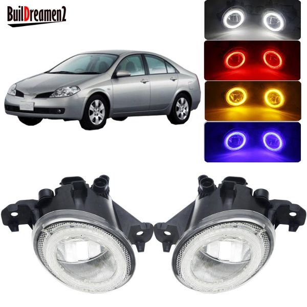 2 pieces car fog light led angel eye daytime running light drl fog lamp 4000lm 12v styling for primera p12 2001-2007
2 pieces car fog light led angel eye daytime running light drl fog lamp 4000lm 12v styling for primera p12 2001-2007
