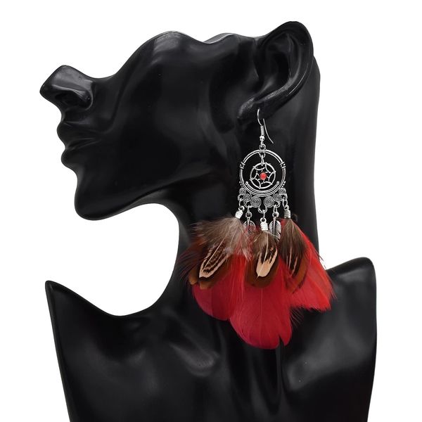 3 color bohemian vintage silver feather pendant drop dangle earrings hook earrings party jewelry gift
3 color bohemian vintage silver feather pendant drop dangle earrings hook earrings party jewelry gift