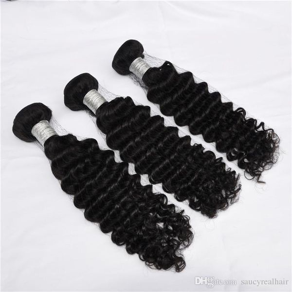 grade 12-26inches deep wave hair weaves full head brazilian wavy hair natural color 1b human hair bundles 300grams lot, dhl, Black
grade 12-26inches deep wave hair weaves full head brazilian wavy hair natural color 1b human hair bundles 300grams lot, dhl, Black