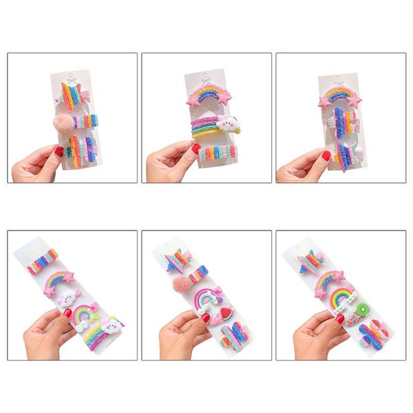 3/5pcs glitter stripes sequins hair clip rainbow star flower alligator hairpins, Slivery;white
3/5pcs glitter stripes sequins hair clip rainbow star flower alligator hairpins, Slivery;white