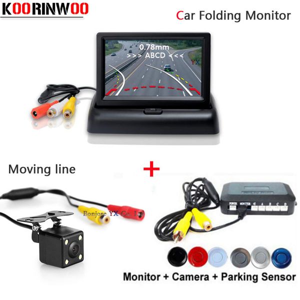 koorinwoo car detector movable line car rear view camera parking sensor 4 reverse radars monitor parktronic buzzer ship
koorinwoo car detector movable line car rear view camera parking sensor 4 reverse radars monitor parktronic buzzer ship