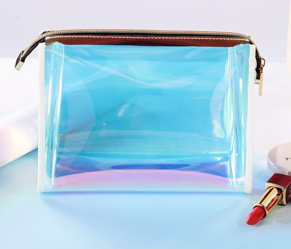 casual transparent laser makeup bag women waterproof colorful clutch cosmetic bag woman washing necessaire feminina df004
casual transparent laser makeup bag women waterproof colorful clutch cosmetic bag woman washing necessaire feminina df004