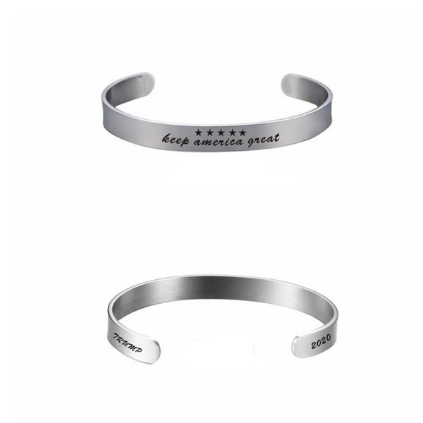 new stainless steel cuff bracelets & bangles trump 2020 flag keep american great mantra bracelet fashion jewelry gift for men, Black
new stainless steel cuff bracelets & bangles trump 2020 flag keep american great mantra bracelet fashion jewelry gift for men, Black
