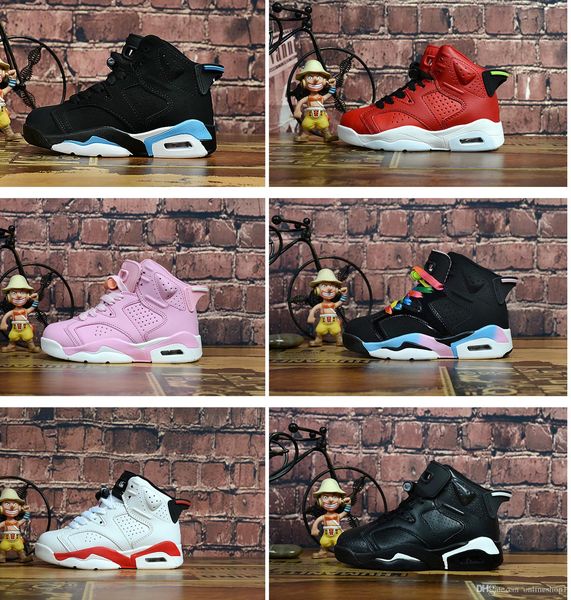 great kids shoes 6 6s blue black red pink white gold breathable athletic shoes trainers for boys girls kids with box
great kids shoes 6 6s blue black red pink white gold breathable athletic shoes trainers for boys girls kids with box