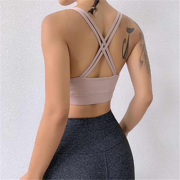 woman sports bra push up active wear for women gym pink brassiere sport bra cross crop 2019 female yoga, White;black
woman sports bra push up active wear for women gym pink brassiere sport bra cross crop 2019 female yoga, White;black