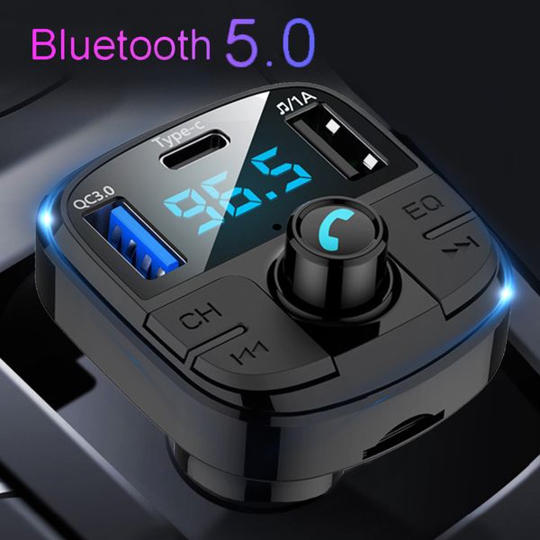 jinserta bluetooth 5.0 car mp3 music player qc3.0 fm transimtter modulator dual usb & type-c charger with tf u disk
jinserta bluetooth 5.0 car mp3 music player qc3.0 fm transimtter modulator dual usb & type-c charger with tf u disk