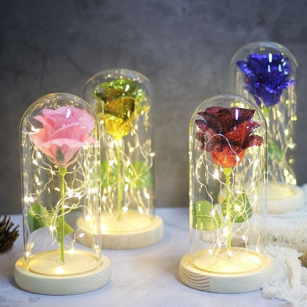 beauty and beast rose in flask led rose flower light black base glass dome for mother's day valentines day gift
beauty and beast rose in flask led rose flower light black base glass dome for mother's day valentines day gift