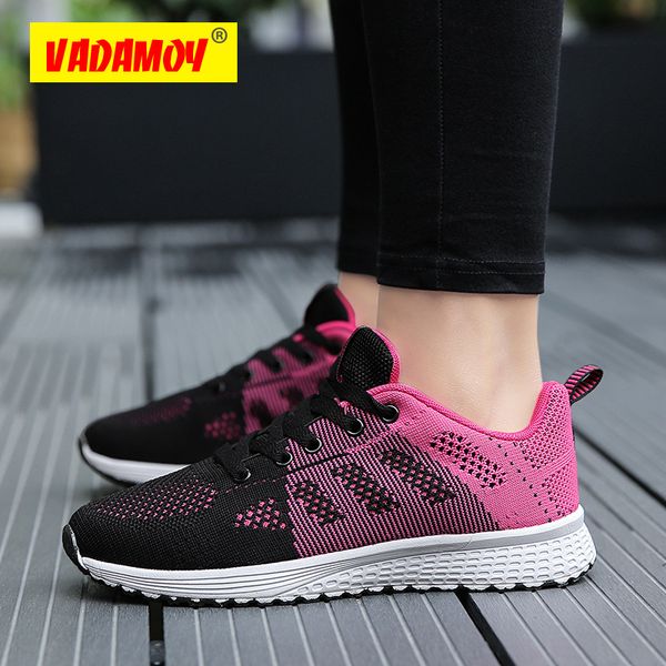 women casual shoes fashion breathable walking mesh flat shoes woman white sneakers women 2019 new sport, Black
women casual shoes fashion breathable walking mesh flat shoes woman white sneakers women 2019 new sport, Black