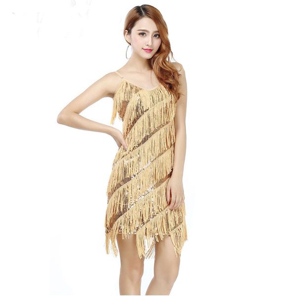 new sequined tassel latin dance dress fringe latin dance costumes for women on sale, Black;red
new sequined tassel latin dance dress fringe latin dance costumes for women on sale, Black;red