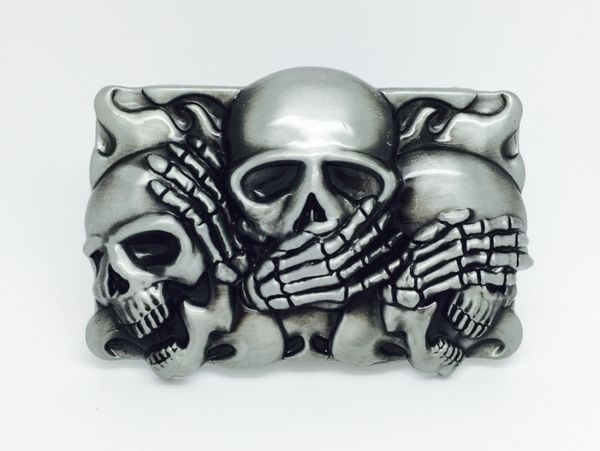 fashion skull belt buckle metal zinc alloy casual buckle for men antique silver cowboy retail for men apparel accessories, Black;brown
fashion skull belt buckle metal zinc alloy casual buckle for men antique silver cowboy retail for men apparel accessories, Black;brown
