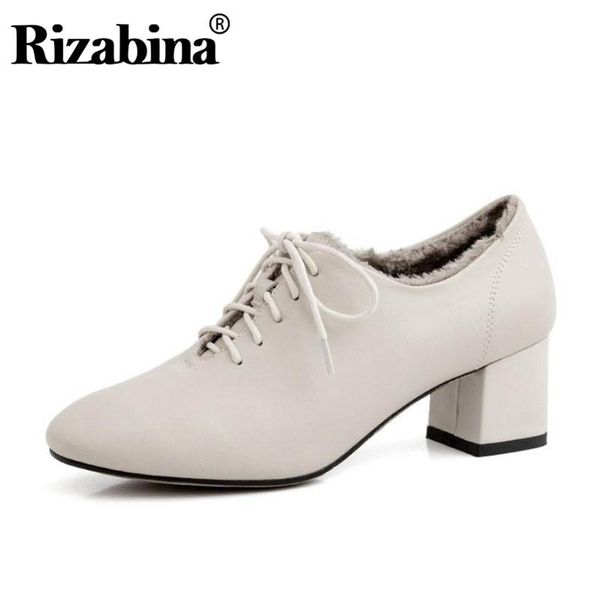 rizabina women pumps winter keep warm fur high heel shoes women casual lace up office ladies party wedding footwear size 34-39, Black
rizabina women pumps winter keep warm fur high heel shoes women casual lace up office ladies party wedding footwear size 34-39, Black