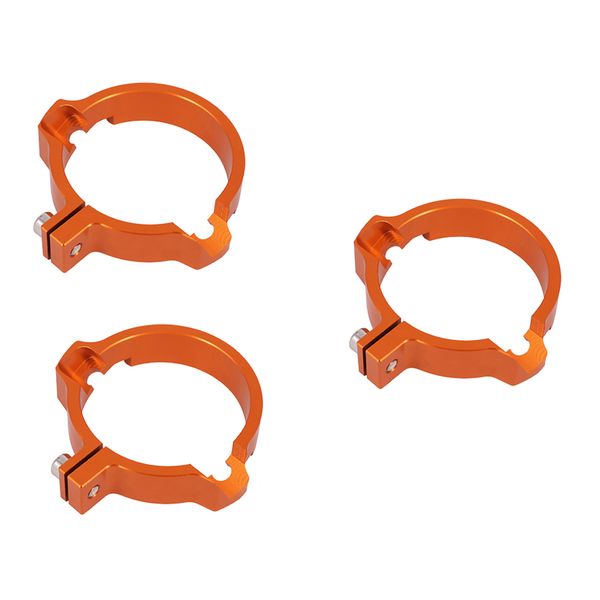 3 x motorbike exhaust o-clamp for sx250 exc250 300 17-18 orange 
3 x motorbike exhaust o-clamp for sx250 exc250 300 17-18 orange