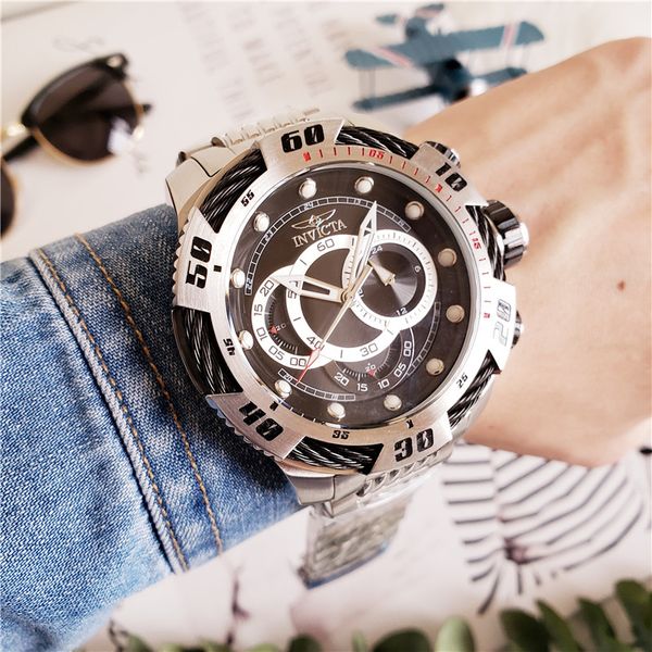 2019 invicta model:25480 all dial working new mens watch tritnite night glow chrono wristwatch, Slivery;brown
2019 invicta model:25480 all dial working new mens watch tritnite night glow chrono wristwatch, Slivery;brown