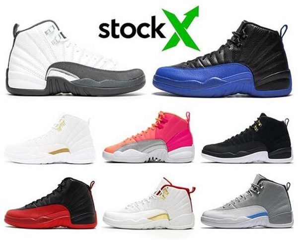 stock x dark grey reverse taxi jumpman 12 12s men basketball shoes game royal playoffs the master wings mens trainers sports sneaker 7-13
stock x dark grey reverse taxi jumpman 12 12s men basketball shoes game royal playoffs the master wings mens trainers sports sneaker 7-13