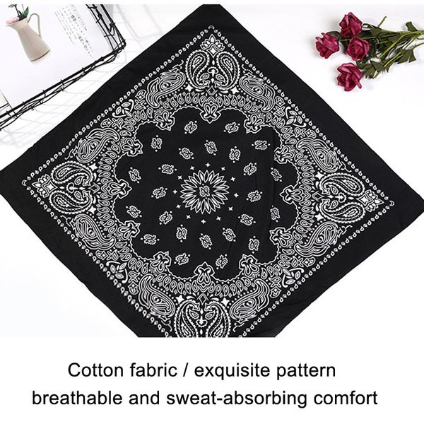 3/6pcs bandana cotton print head wrap scarf outdoor sports hip hop headscarf edf88, Black
3/6pcs bandana cotton print head wrap scarf outdoor sports hip hop headscarf edf88, Black