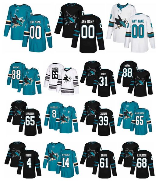 san jose sharks jersey erik karlsson brent burns 19 joe thornton 8 joe pavelski 88 brent burns 9 evander kane logan couture nyquist hockey, Black;red
san jose sharks jersey erik karlsson brent burns 19 joe thornton 8 joe pavelski 88 brent burns 9 evander kane logan couture nyquist hockey, Black;red