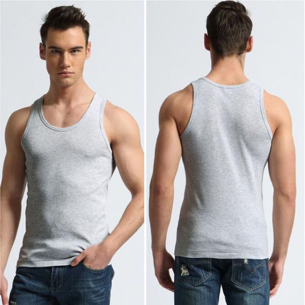 

mens undershirts solid color cotton underwear casual vest shirt slim male undershirt bottoming shirt men summer wear, White;black