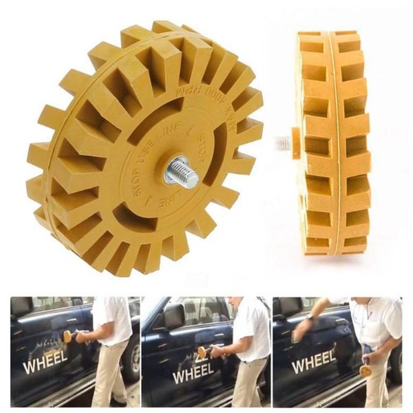 4 inch 20mm/26mm paint repair car power drill adapter smooth pinstripe eraser wheel auto effective quick rubber decal removal
4 inch 20mm/26mm paint repair car power drill adapter smooth pinstripe eraser wheel auto effective quick rubber decal removal