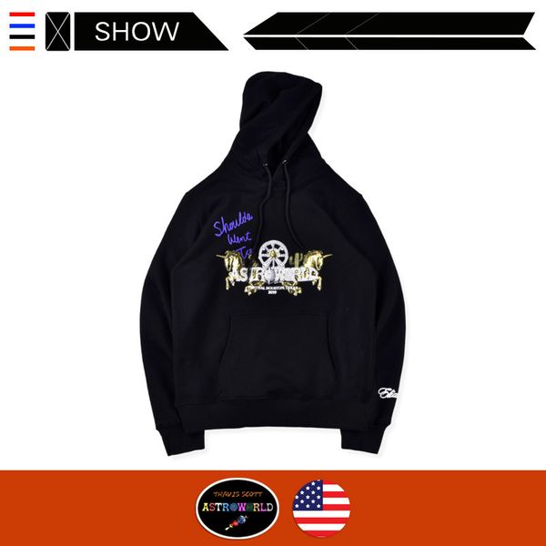 limited offer designer high street tide hoodies travis scott shoulda went to astroworld limited hoodies sweater europe and america ins hot, Black
limited offer designer high street tide hoodies travis scott shoulda went to astroworld limited hoodies sweater europe and america ins hot, Black