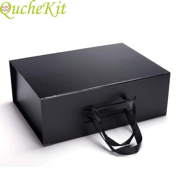 1pcs extra large paper gift box black cardboard gift packaging box pink/white/grey foldable wrapping for shoe clothes
1pcs extra large paper gift box black cardboard gift packaging box pink/white/grey foldable wrapping for shoe clothes