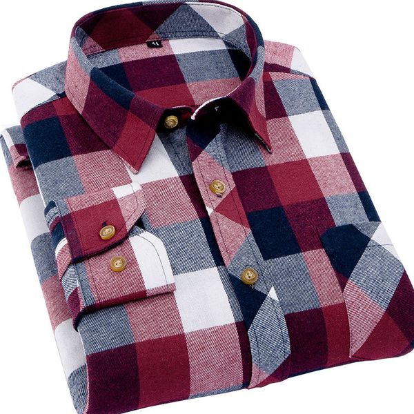 2019 men's plaited flannel shirt slim slim spring men's shirt fashion brand business casual long-sleeve plus -5 xl, White;black
2019 men's plaited flannel shirt slim slim spring men's shirt fashion brand business casual long-sleeve plus -5 xl, White;black
