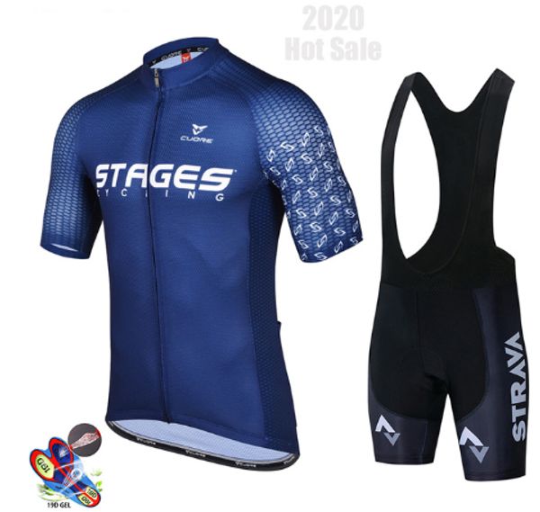 2020 pro cycling set strava breathable racing bicycle jersey set quick-dry short sleeve cycling clothing summer mtb bike wear, Black;blue
2020 pro cycling set strava breathable racing bicycle jersey set quick-dry short sleeve cycling clothing summer mtb bike wear, Black;blue