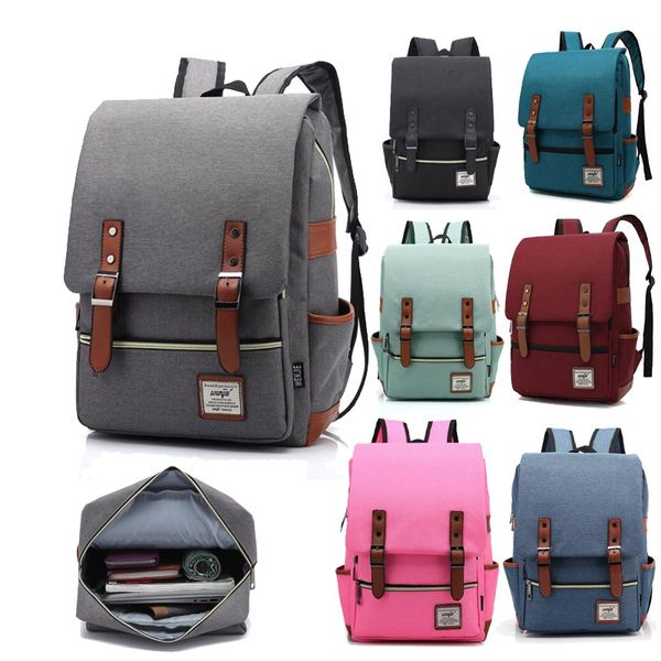 2019 wholesale backpack travel sports outdoors men and women canvas bags schoolbag durable 16 inches computer package grey black blue p013
2019 wholesale backpack travel sports outdoors men and women canvas bags schoolbag durable 16 inches computer package grey black blue p013