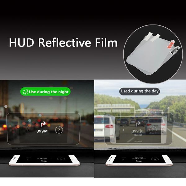 universal head up display hud reflective windshield film hd film for all car makes high definition crystal clear #p10
universal head up display hud reflective windshield film hd film for all car makes high definition crystal clear #p10