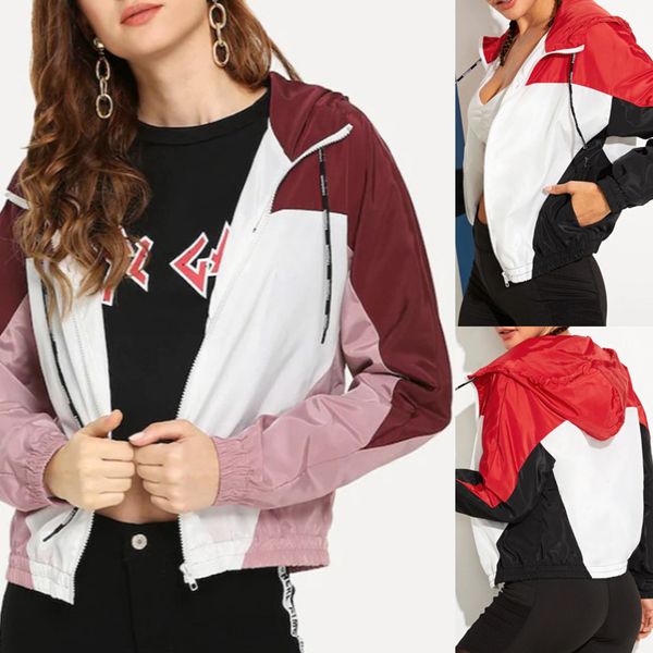 women's jaqueta panelled zipper long sleeve coat jacket parka outwear cardigan coat bomber jacket jaqueta 2019, Black;brown
women's jaqueta panelled zipper long sleeve coat jacket parka outwear cardigan coat bomber jacket jaqueta 2019, Black;brown