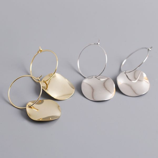 oufei 925 sterling silver irregular round earrings for women fashion earrings smooth minimalist charm eh1004
oufei 925 sterling silver irregular round earrings for women fashion earrings smooth minimalist charm eh1004