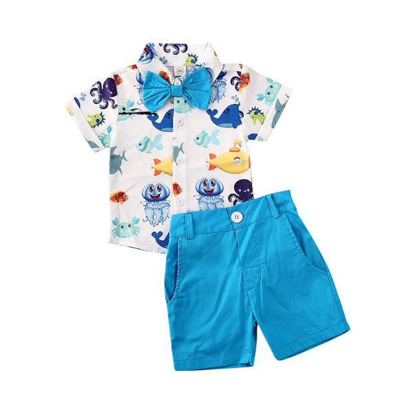 2020 kids baby boys clothing set short sleeve printed shirt + shorts+ bow 3pcs summer children kids fish clothing suit, White
2020 kids baby boys clothing set short sleeve printed shirt + shorts+ bow 3pcs summer children kids fish clothing suit, White