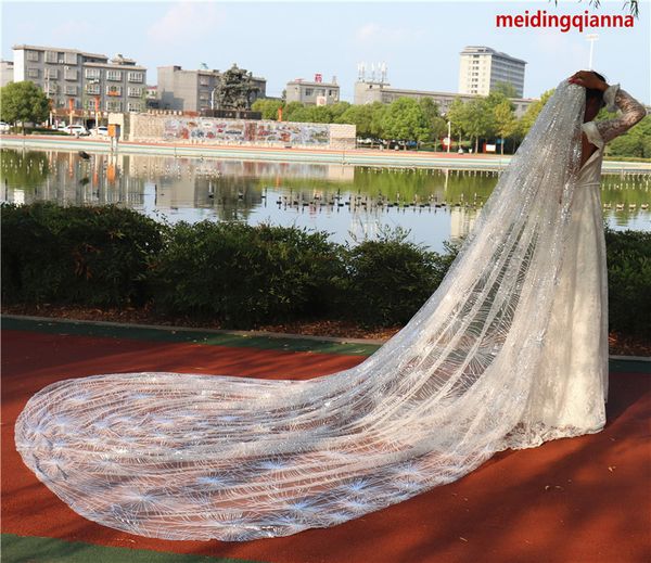 glistening white ivory champagne purple pink red black wedding veil cool one-tier cut edge cathedral length meidingqianna brand bridal veil
glistening white ivory champagne purple pink red black wedding veil cool one-tier cut edge cathedral length meidingqianna brand bridal veil