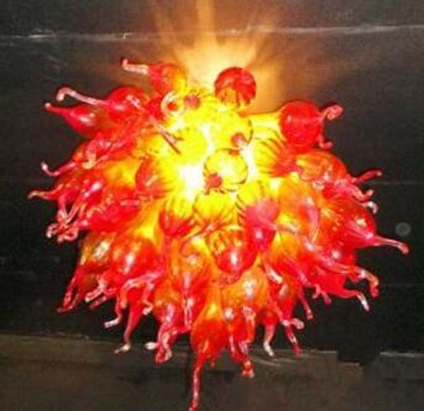 

Lamps Hand Blown-Glass Balls Chandeliers Lamp Small Modern Home Decorations Living Room Lights Round Shape LED Blown Murano Glass Chandelier
