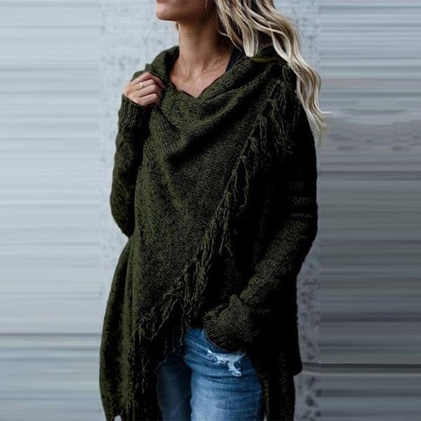 autumn winter women sweaters cardigan sweater loose hem tassel cardigan sweater coat long sleeve oversize, White
autumn winter women sweaters cardigan sweater loose hem tassel cardigan sweater coat long sleeve oversize, White