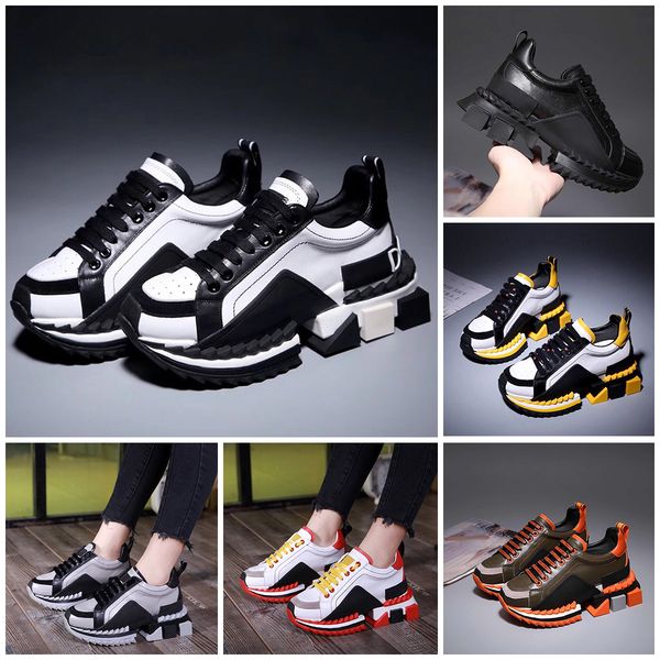 running jogging fashion luxury men designer trainer shoes thick wide-bottom vintage round head couple casual sports dad shoe size6-12 type4, Black
running jogging fashion luxury men designer trainer shoes thick wide-bottom vintage round head couple casual sports dad shoe size6-12 type4, Black