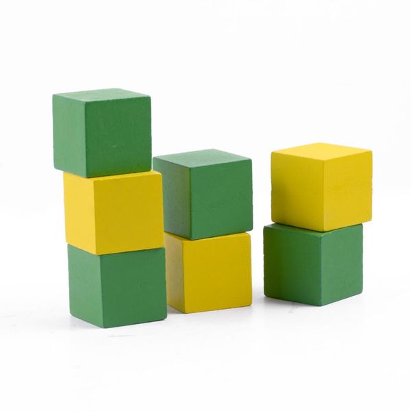 7 pieces wood cubes - colorful building blocks toy stacking game diy crafts
7 pieces wood cubes - colorful building blocks toy stacking game diy crafts