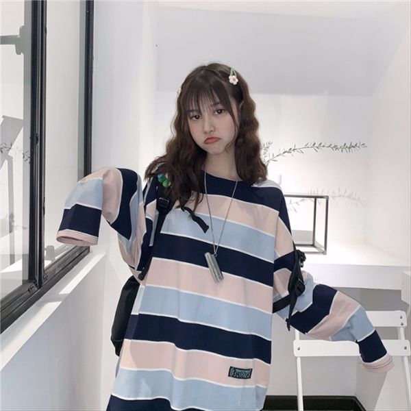 long-sleeved large size in 2020 striped casual long-sleeved t-shirt large t-shirt size women's in 2020 women's striped casual, White
long-sleeved large size in 2020 striped casual long-sleeved t-shirt large t-shirt size women's in 2020 women's striped casual, White