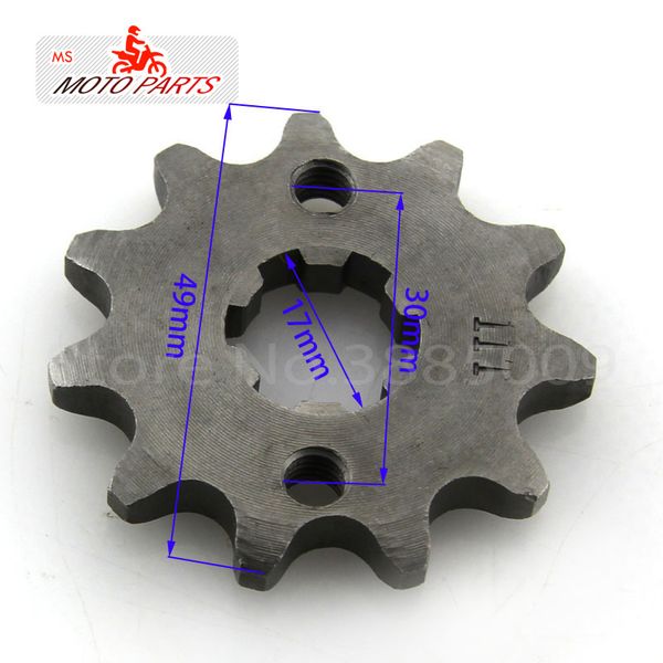 10t-19tooth 17mm id front engine sprocket with retainer plate locker for 50 70 90 110cc 420 motorcycle dirt bike atvquad
10t-19tooth 17mm id front engine sprocket with retainer plate locker for 50 70 90 110cc 420 motorcycle dirt bike atvquad