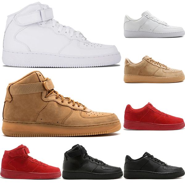 one 1 dunk men women flylinesports skateboarding ones shoes high low cut triple white black wheat brown outdoor trainers sneakers, White;red
one 1 dunk men women flylinesports skateboarding ones shoes high low cut triple white black wheat brown outdoor trainers sneakers, White;red