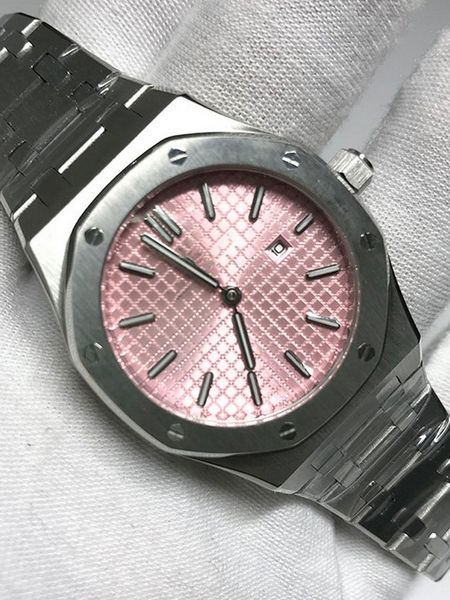 luxury 33mm pink dial royal watch lady oak sterile dial stainless steel case quartz wrist watches women watches, Slivery;brown
luxury 33mm pink dial royal watch lady oak sterile dial stainless steel case quartz wrist watches women watches, Slivery;brown