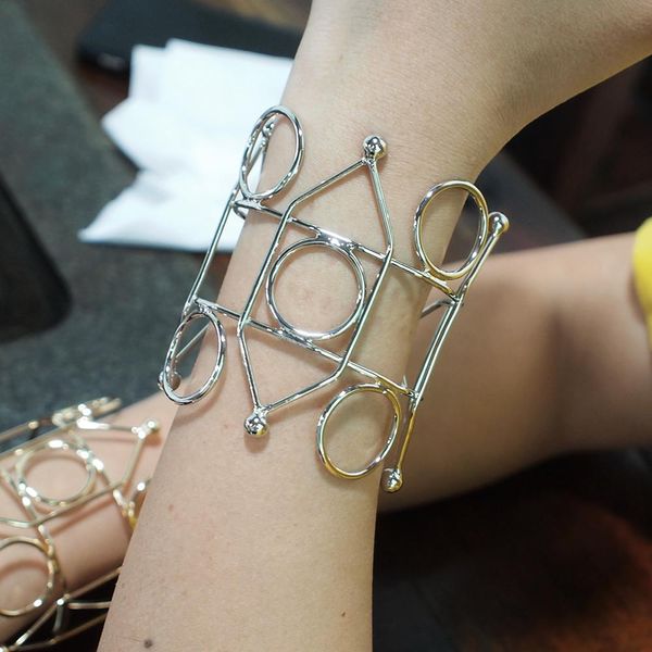 manilai alloy geometry cuff bracelet bangle for women punk metal statement bracelet accessories fashion jewelry, Black
manilai alloy geometry cuff bracelet bangle for women punk metal statement bracelet accessories fashion jewelry, Black