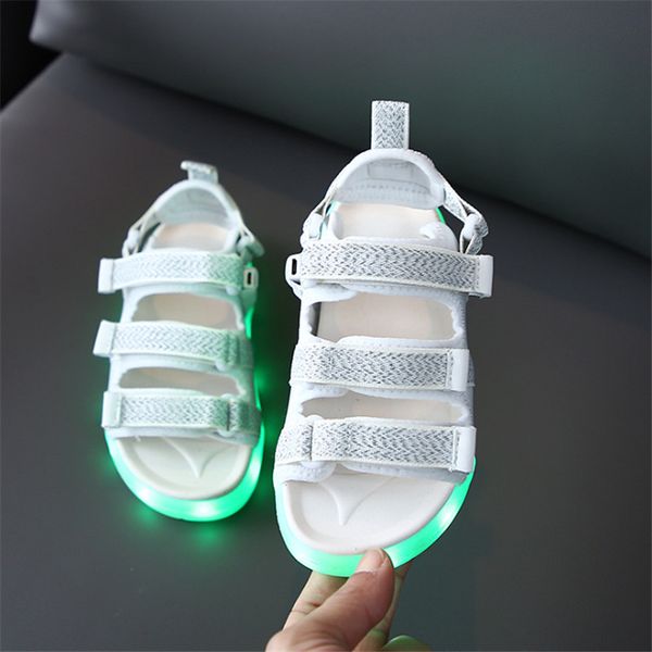 2020 new usb charge boys girls sandals kids light up shoes beach sandals fashion children glowing shoes eu 21-37, Black;red
2020 new usb charge boys girls sandals kids light up shoes beach sandals fashion children glowing shoes eu 21-37, Black;red