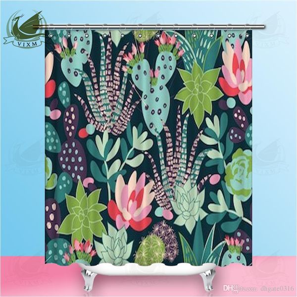 vixm succulent plants and cactus with diamond geometry shower curtains waterproof polyester fabric curtains for home decor
vixm succulent plants and cactus with diamond geometry shower curtains waterproof polyester fabric curtains for home decor