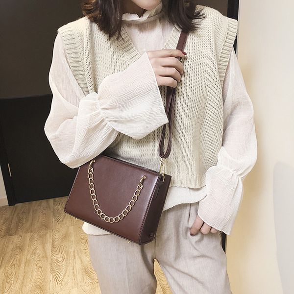 2020 new women's shoulder bag chain bag small square solid color fashion casual diagonal lady
2020 new women's shoulder bag chain bag small square solid color fashion casual diagonal lady